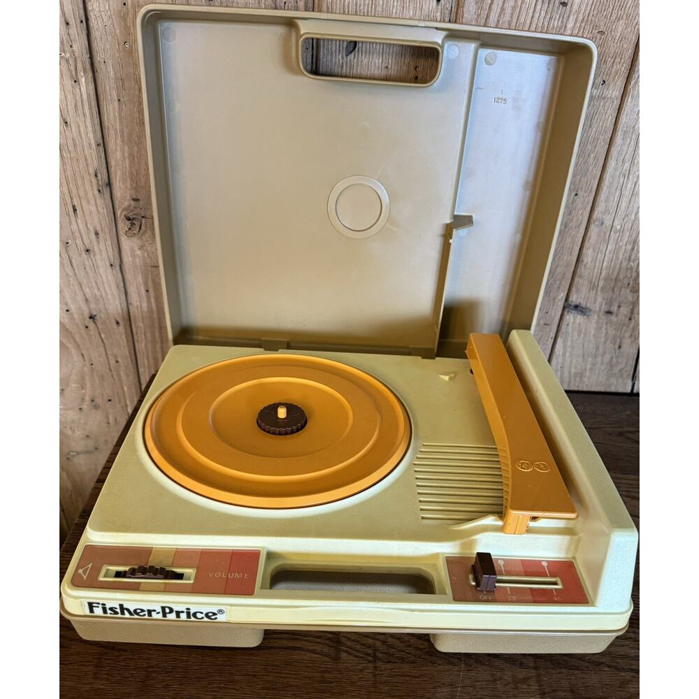 Vintage 1978 Fisher Price Record Player Works - Picture 2 of 13